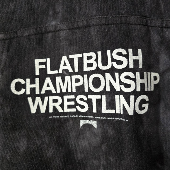 Flatbush Zombies Championship Wrestling (New World Order) Hoodie Hip-Hop Rap - Picture 5 of 8